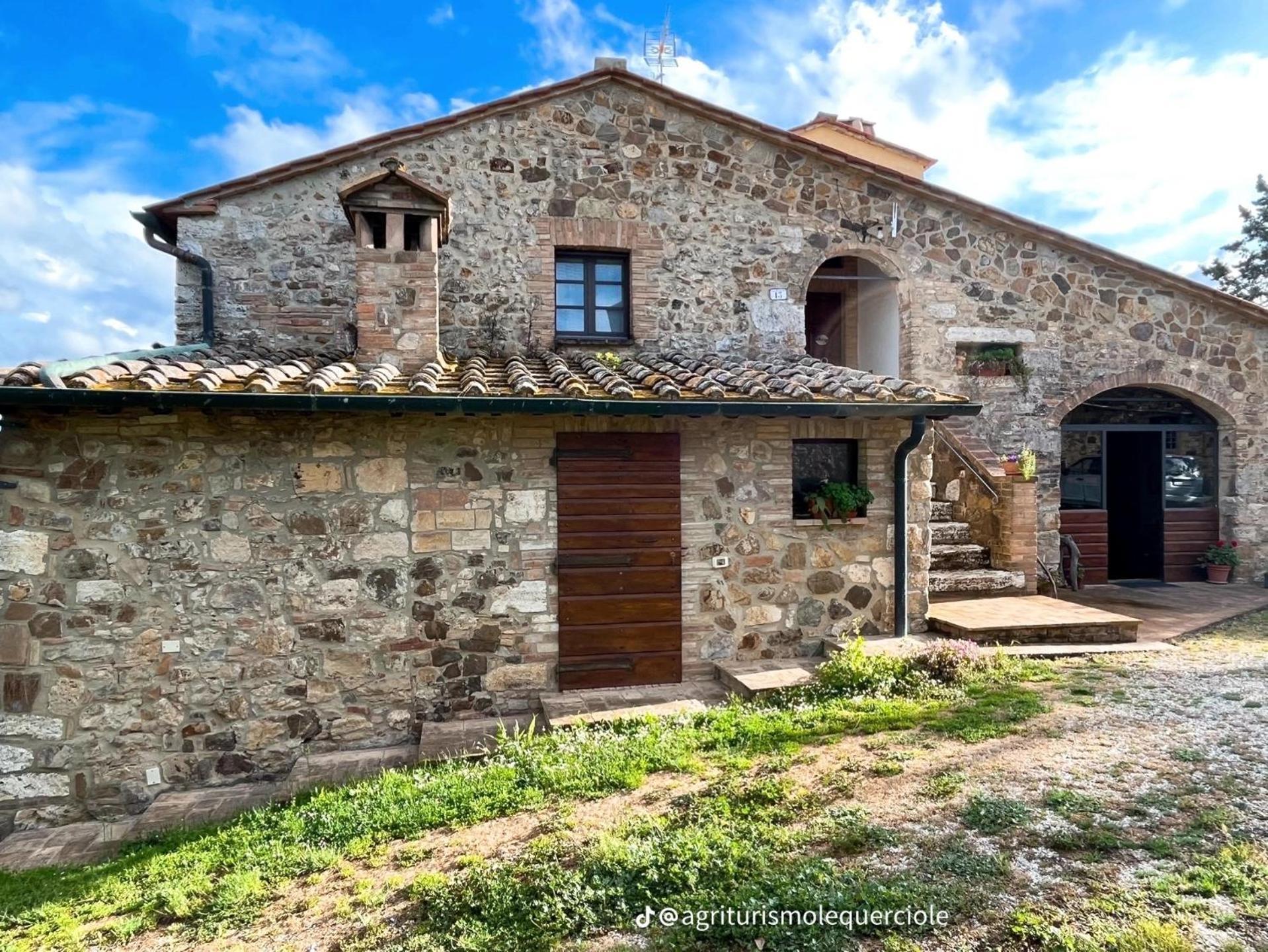 Agriturismo Le Querciole In Val D'Orcia Bagno Vignoni Exterior photo